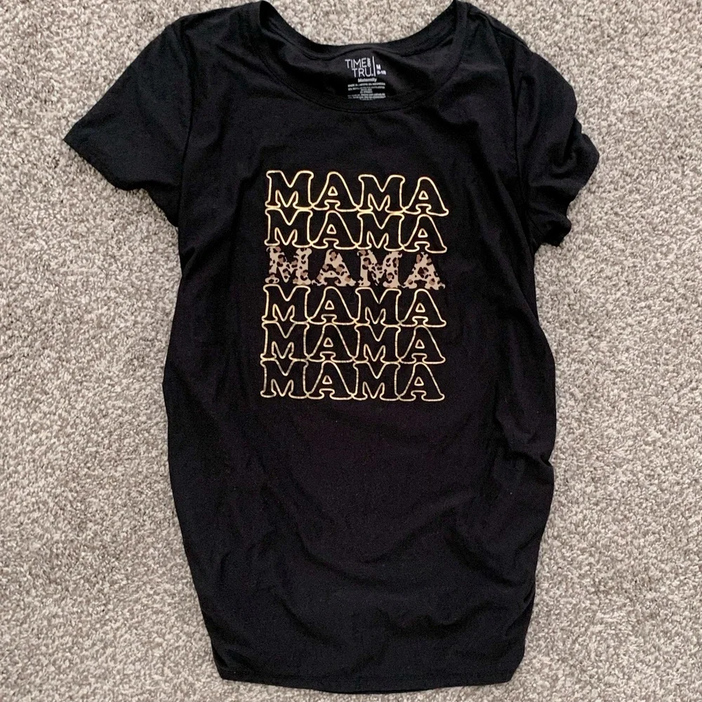 Mama Maternity Tee - Picture 1 of 3